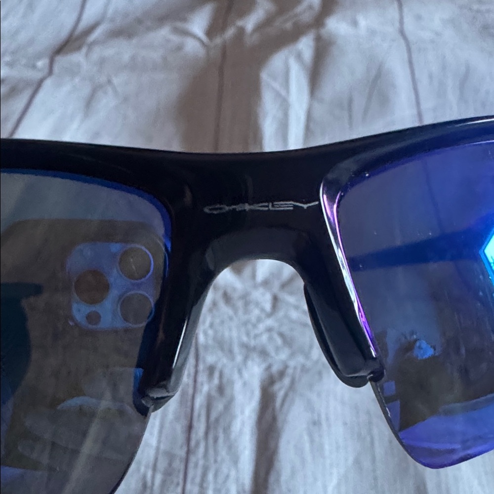 Oakley Men's Flak 2.0 Black/Saphire Prizm Lenses - Picture 10 of 16